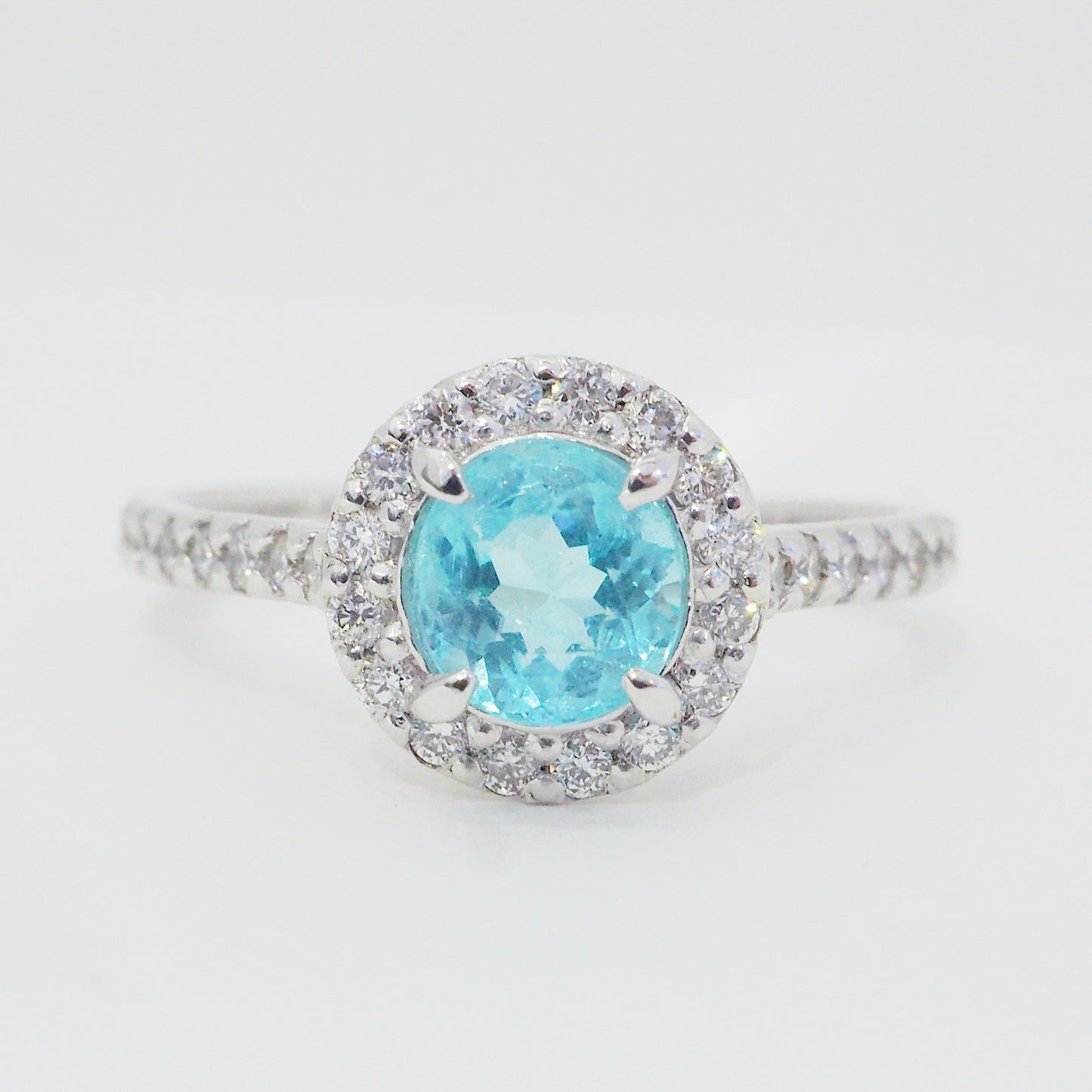 Load image into Gallery viewer, 【Unique Solitaire／ユニークソリテール】Paraiba Tourmaline-Princess／パライバトルマリン-プリンセス【リング】
