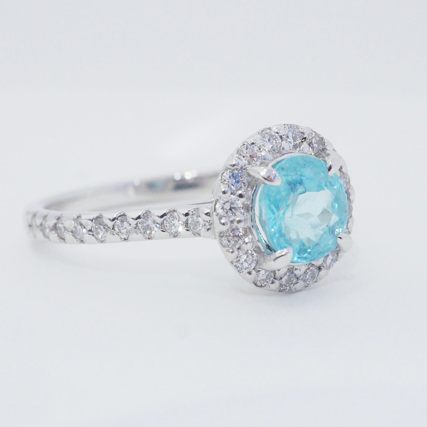 Load image into Gallery viewer, 【Unique Solitaire／ユニークソリテール】Paraiba Tourmaline-Princess／パライバトルマリン-プリンセス【リング】
